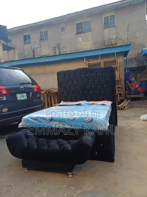 4and Half By6 Bedframe and Mattress