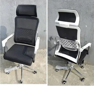 White Back Mesh Chair