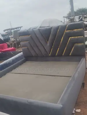 Gold Edged Quality Padded Bed