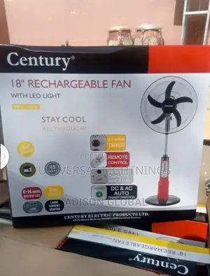 Century Solar Rechargeable Fan