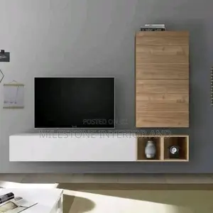 Simple Floating Tv Stand With Shelves