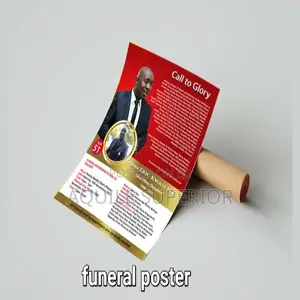 Funeral Poster Printing