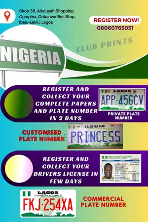 Plate Number Registration