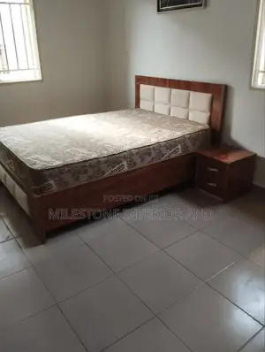 Quality Bedframe Design With Side Drawer and Paddings