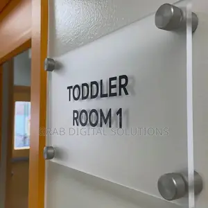 Acrylic Vinyl Glass Indoor Signage Company Near Me