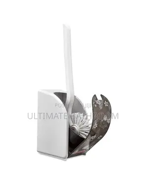 Flosoft White Toilet Brush