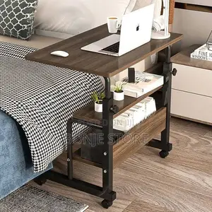 60 Cm By 40 Cm Bedside Laptop/Study Table - Compact Movable