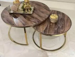 Quality 2 in 1 Marble Top Center Table
