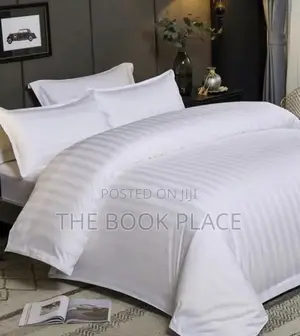 White Stripe American Cotton Bedspread