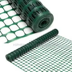 Green Plastic Safety Barrier Mesh Fencing
