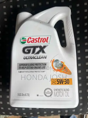 Castrol Gtx Ultraclean 5w20/5w30/0w20 Motor Oil