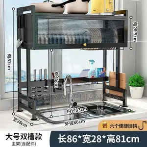 Over The3 Sink Plate Rack