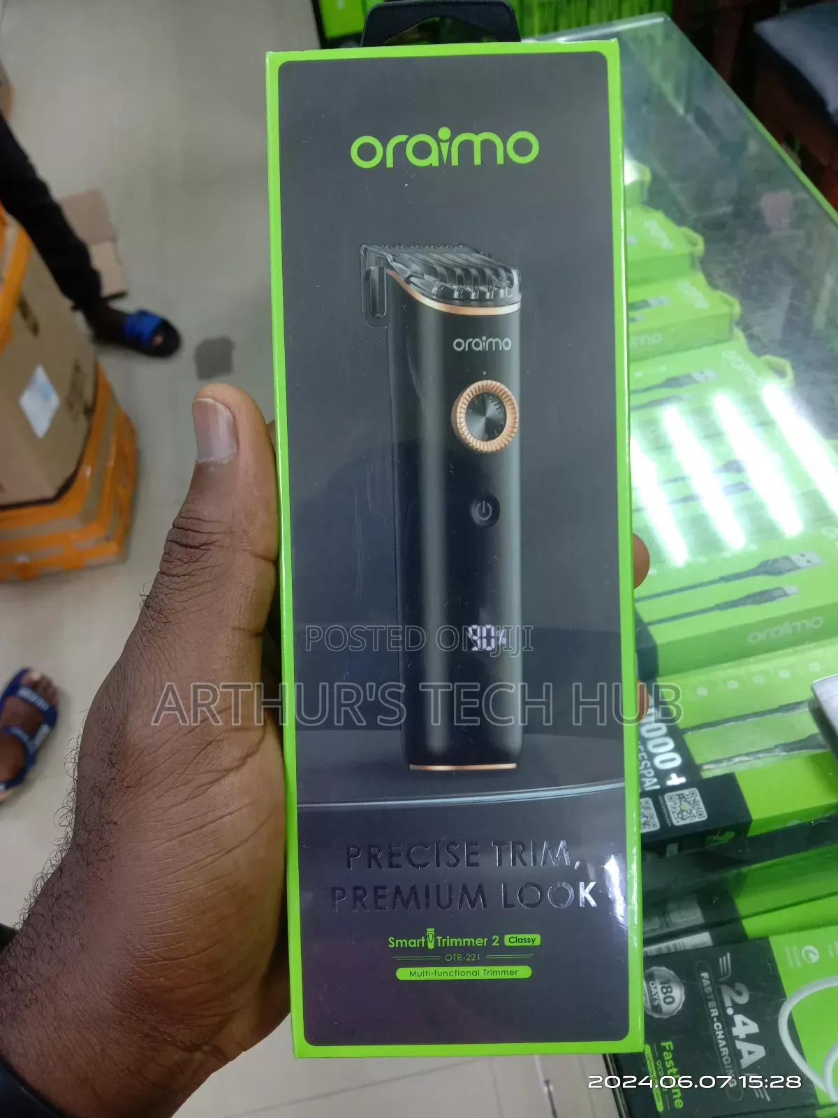 Oraimo Smart Trimmer 2 Classy 20-Length Adjustable Trimmer
