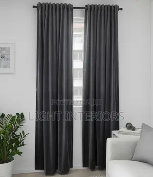 Dark Grey Curtains
