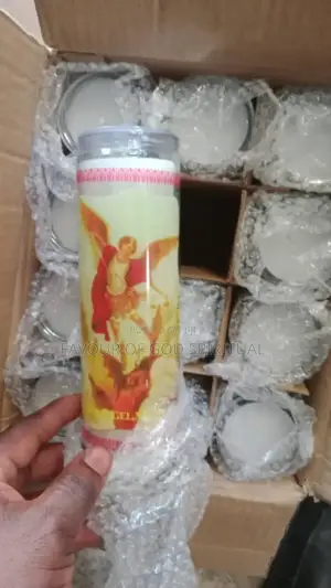 St Michael 7days 9 Days Bottle Candle