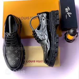 Original Louis Vuitton High Quality Leather Corporate Shoe