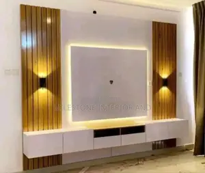 Hq Tv Panel and Console With Lights