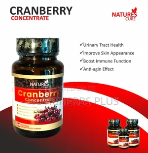 Nature's Cure Cranberry Concentrate: Cleanse Urinary Tract