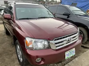 Toyota Highlander 2004 Red