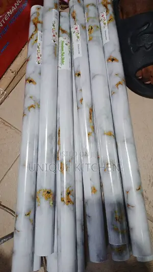 60cm/5m Waterproof Oilproof Self Adhesive Marble Stickers