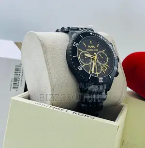 Original Michael Kors Chronograph Black Chain Watch