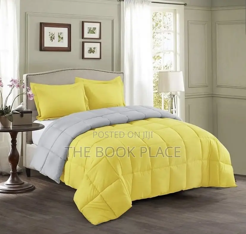 Luxury Yellow Cotton Bedding