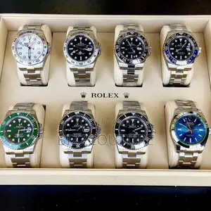Original Rolex Calander Silver Chain Watch Is Available