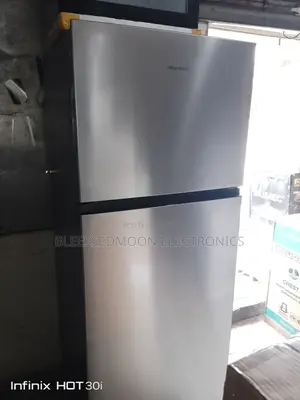 Hisense Low Voltage Standing Fridge Double Door 3 Years W