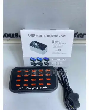 100W Multi-Functional USB Charger (20ports)