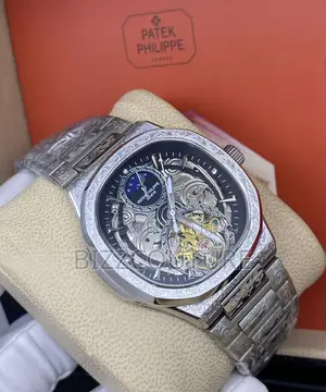 Original PATEK PHILIPPE Mechanical Silver Chain Watch