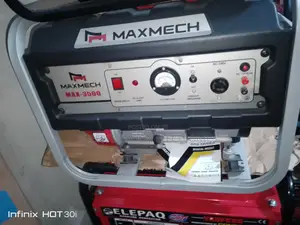 Maxmech Old Model Cooper Coil Generator 4kva 3 Years W