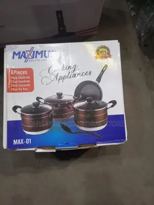 Maximus Non Stick 3pcs Pot With Frying Pan 24, 24, 22 20cm