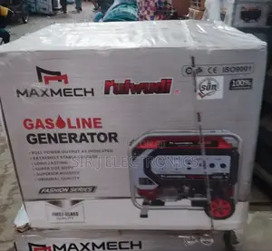 Brand 8.5kva Maxmech Keystart Petrol Generator (100% Copper)