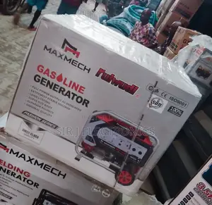 Original 8.5kva Maxmech Keystart Petrol Generator 100% Coper