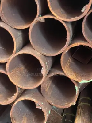 70mm Round Pipe Black Thick 3mm