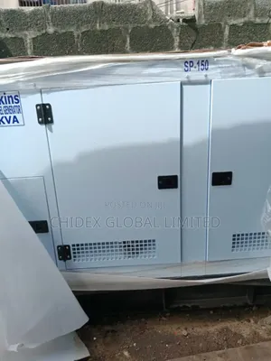 150kva Perkins Soundproof Diesel Generators 100% Copper Coil