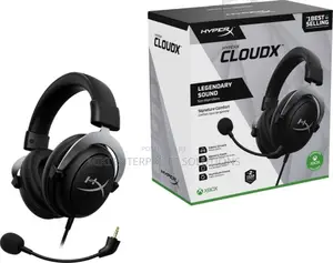 Hyperx Cloudx Gaming Headset for Xbox (Black Silver
