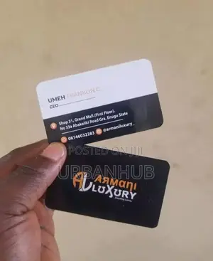 Get Your Business Card and All Other Types of Cards in Lagos