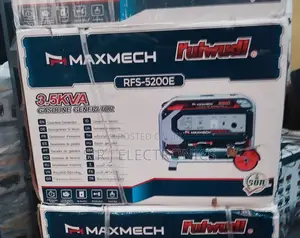 Brand New 3.5kva MAXMECH Generator (Keystart) 100% Copper