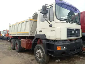 Man Diesel. Truck 1998 White