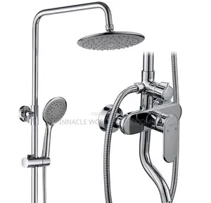 Stainless Kettle Mouth Standing Shower Set