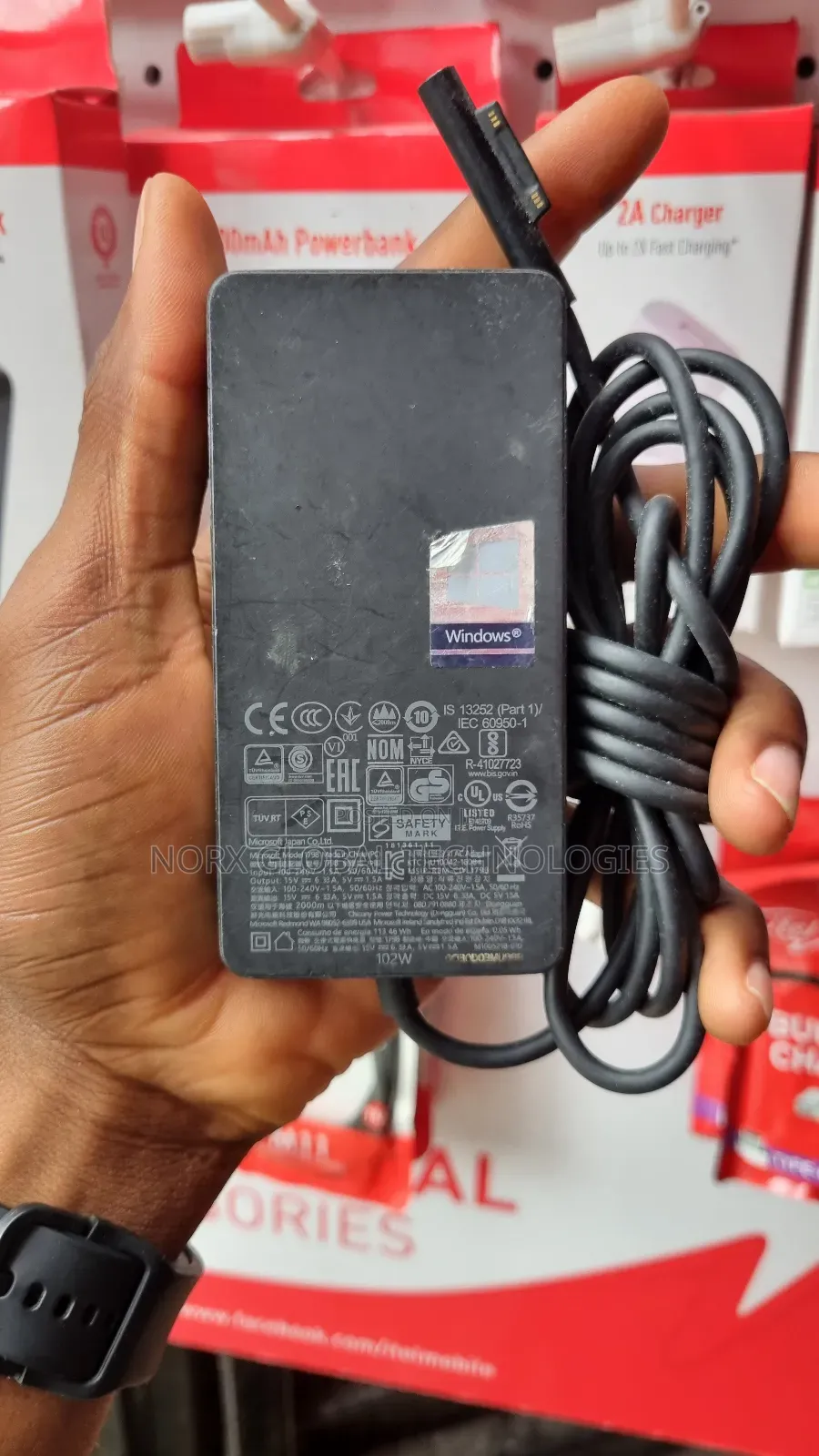102w Microsoft Surface Charger