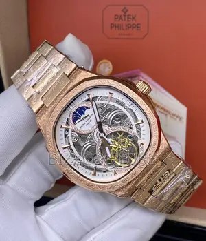 Original PATEK PHILIPPE Mechanical Rose Gold Chain Watch