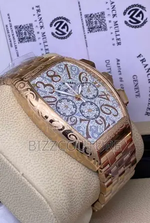 Original FRANCK Muller Rose Gold Chain Watch Is Available