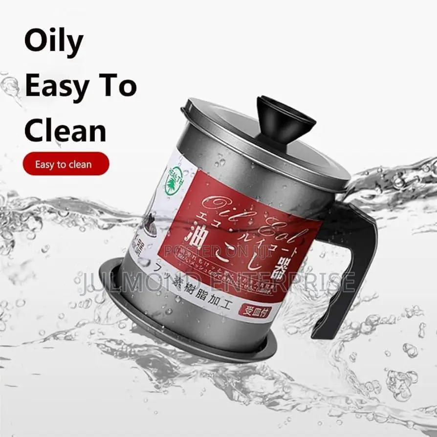 Oil Filter/Sieve Pot With Cover.