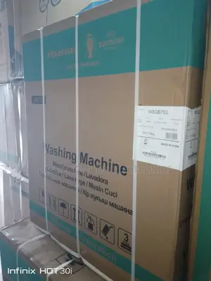 Hisense Inverter Washing Machine 7.5kva 3 Years Warranty