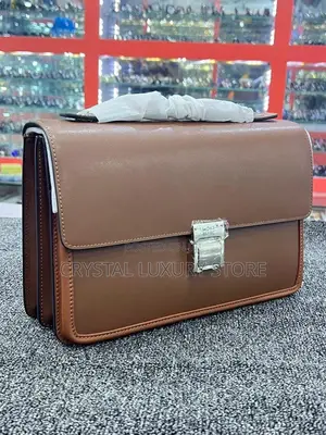 Mont Blanc Original Quality Luxury Leather Laptop Bag
