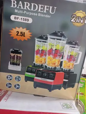 BARDEFU 2 in 1 Juicer and Multi-Purpose Blender
