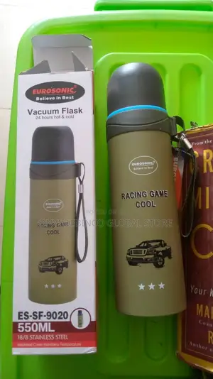 24 Hours Hot and Cool Eurosonic Vaccum Water Flask - 550ml