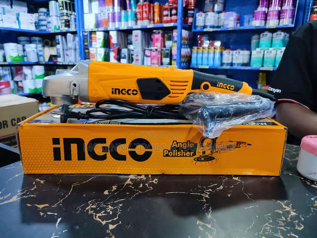 Ingco Variable Speed Angle Polishe- 1400w - Buffing Machine